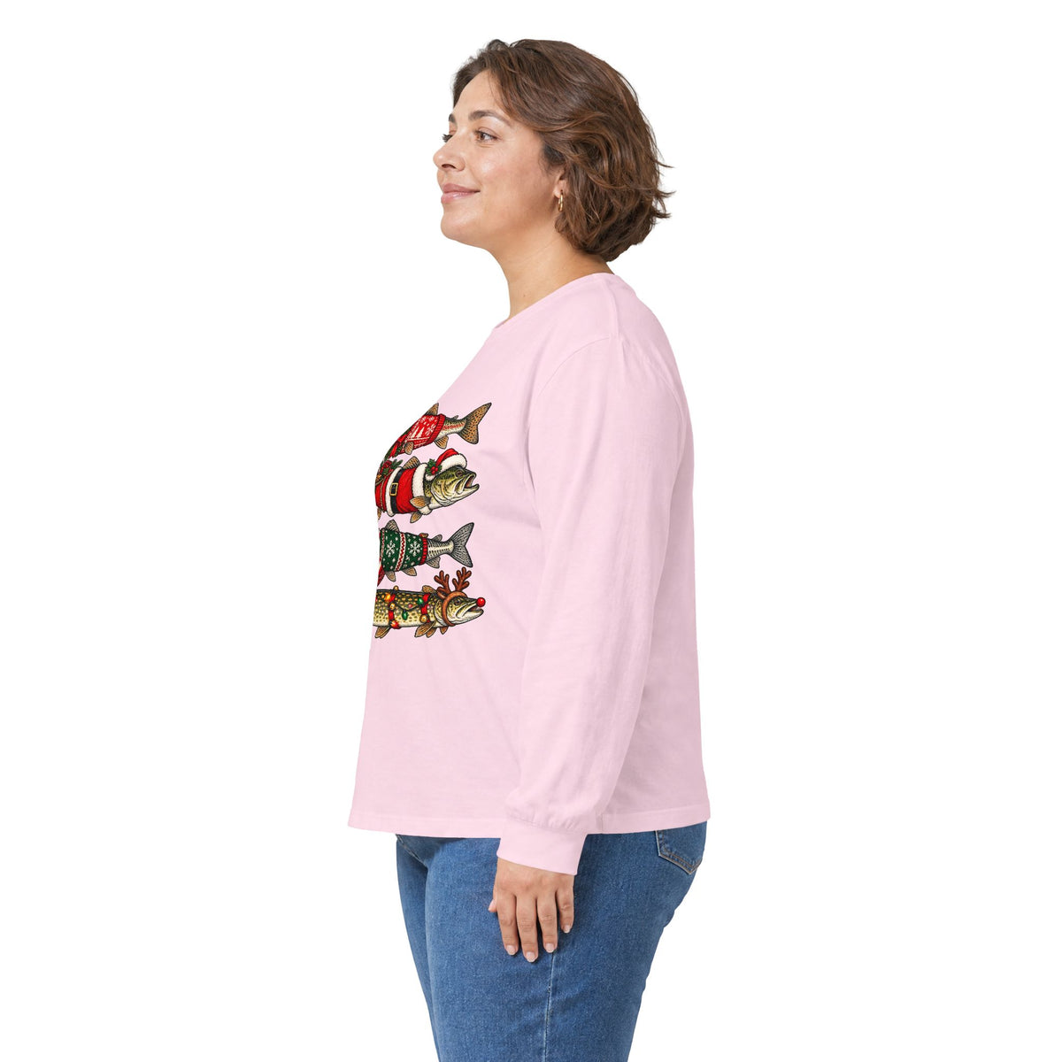 Christmas Fish Long Sleeve