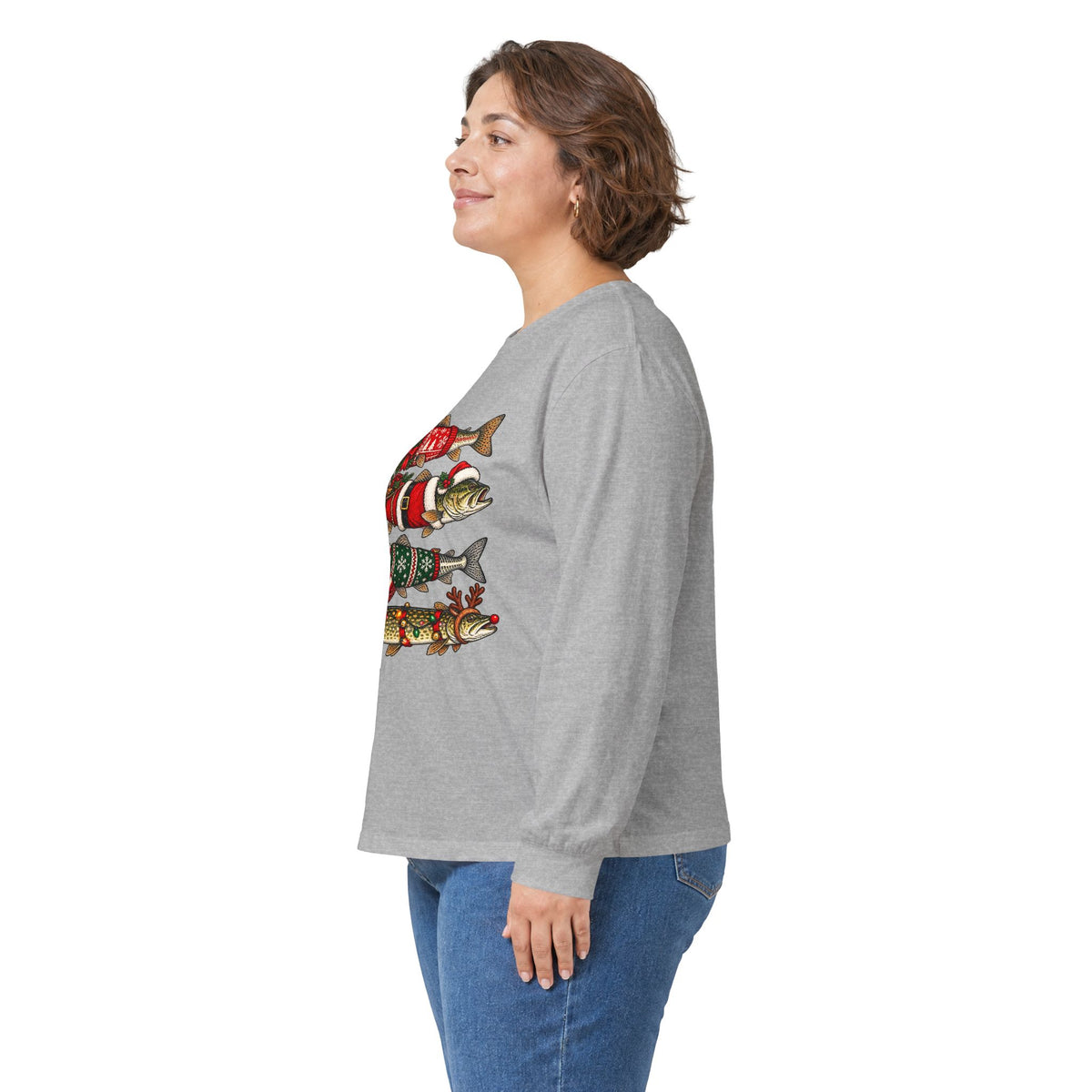 Christmas Fish Long Sleeve