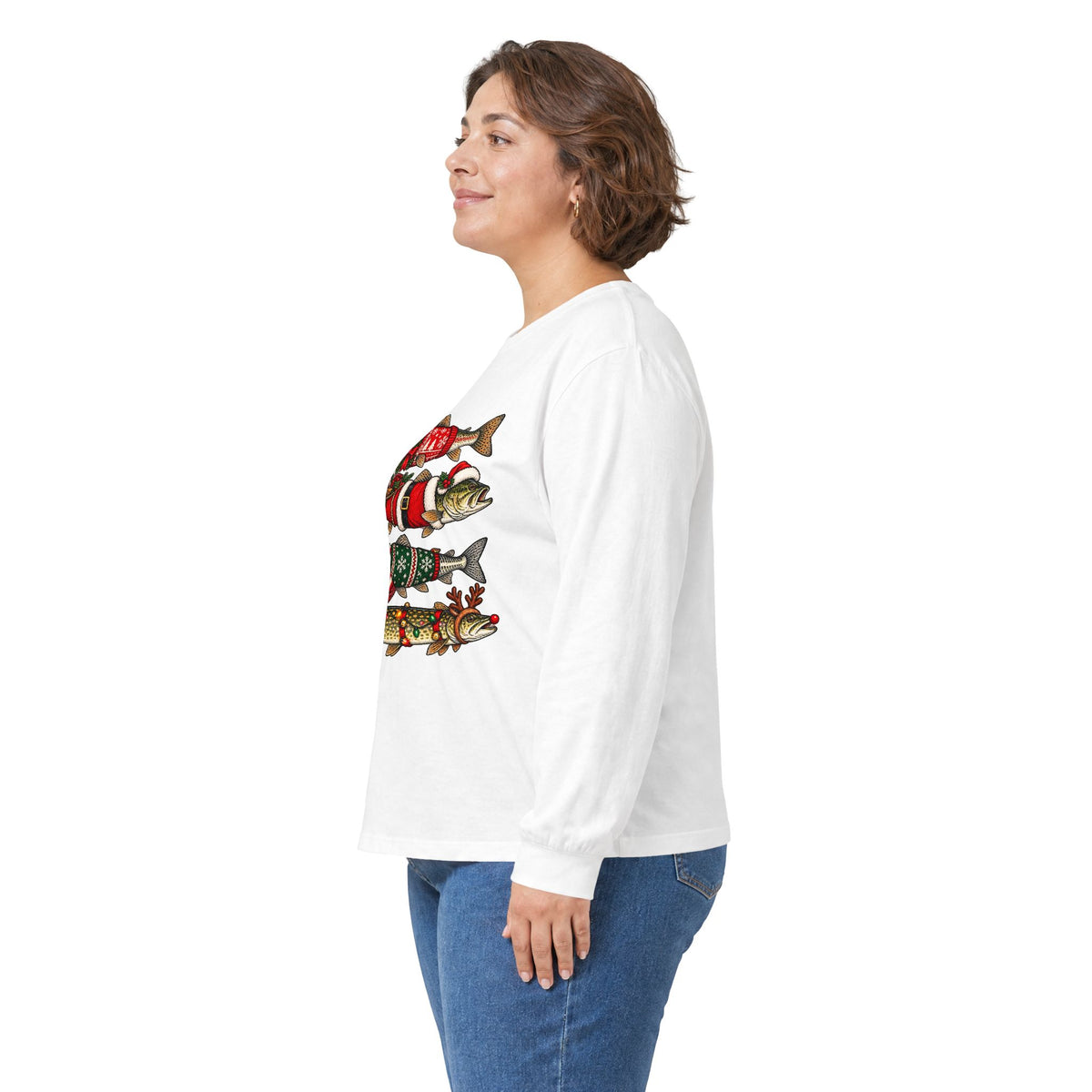Christmas Fish Long Sleeve