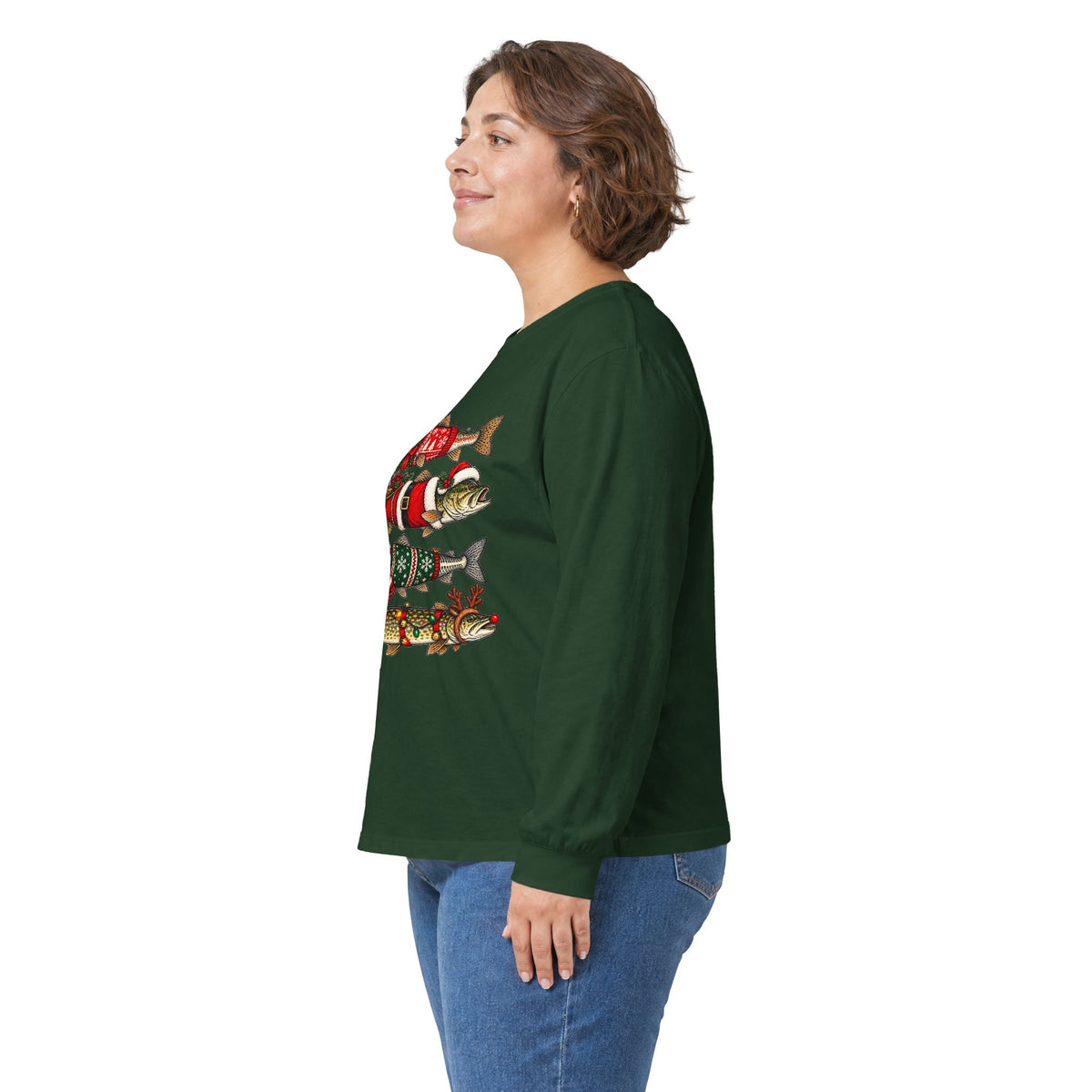 Christmas Fish Long Sleeve