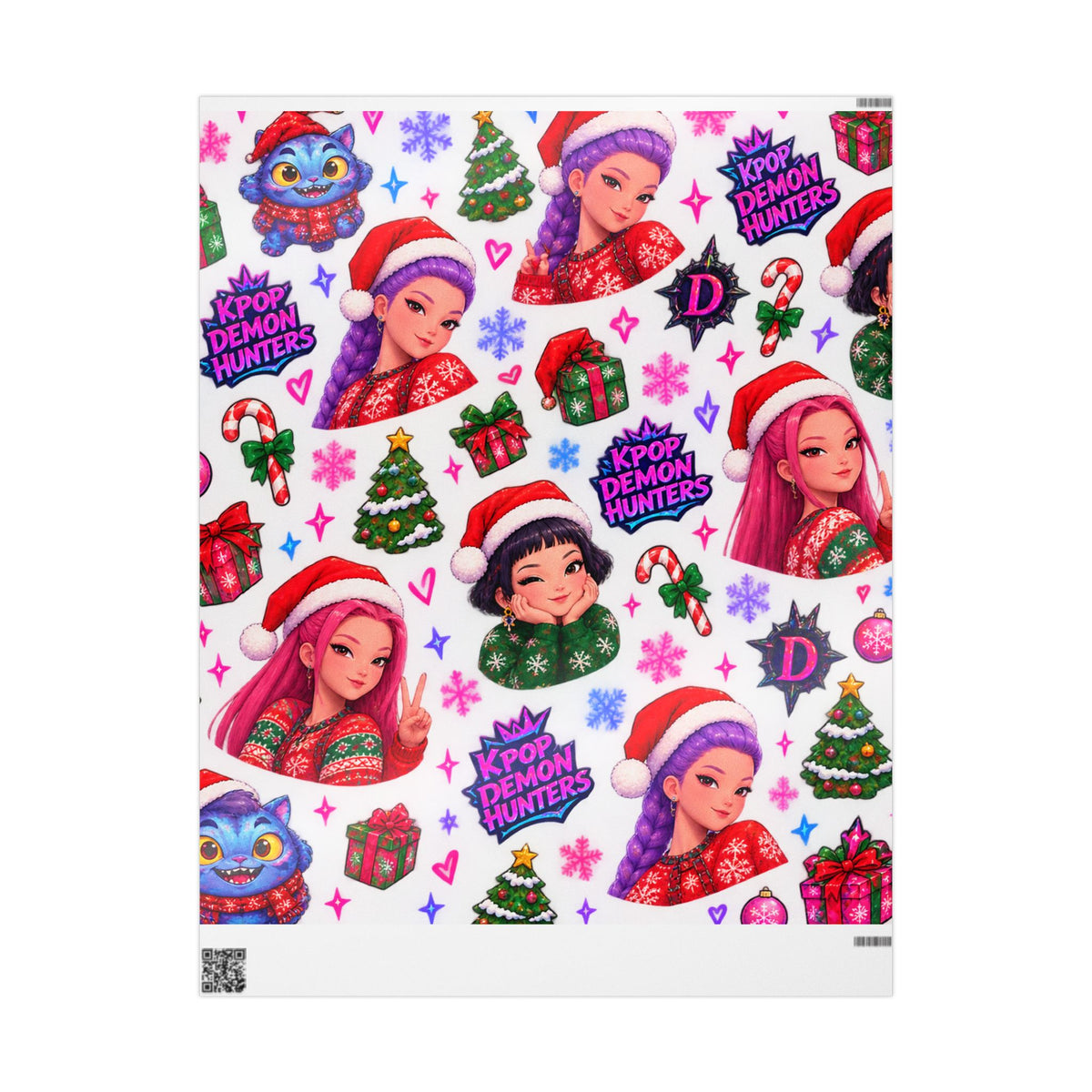 Demon Hunters Wrapping Paper