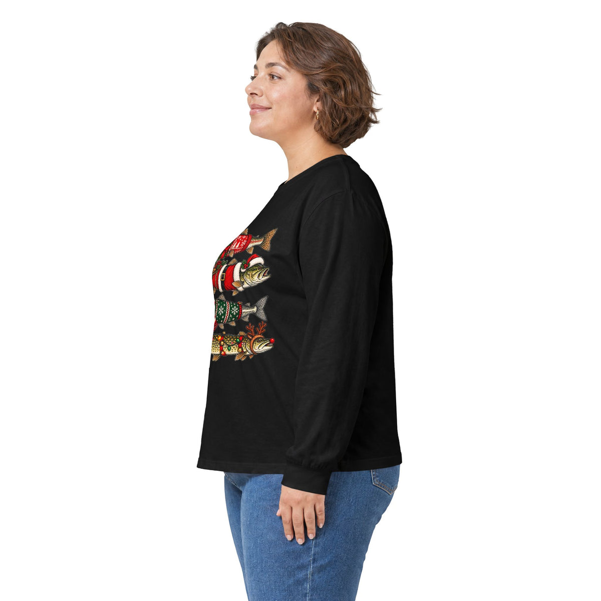 Christmas Fish Long Sleeve